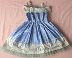 Angelic Pretty エアフィールドット柄ワンピース - メルカリ
