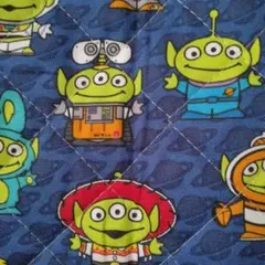 生地 キルティング 23cm トイストーリー リトルグリーンメンディズニー