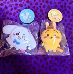 新品 未開封 未使用 ちいかわ×サンリオキャラクターズ マスコット 2点セット