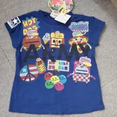 定価2400円➕tax 新品タグ付き ジャム Tシャツ 100cm ブルー