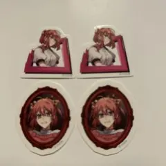 カラフルピーチ のあ 展示会 シール