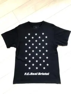 F.C.Real Bristol スター柄 Tシャツ ブラックのサムネイル