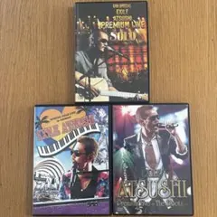EXILE ATSUSHI DVD 3枚セット