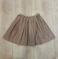 アプワイザーリッシェ　Apuweiser-riche フェイクレザースカート