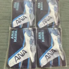 ANA FLYING HONU ポーチ 4個セット