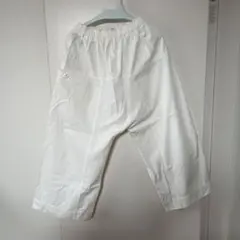 TRAVAIL MANUEL コットンコンパクトチノシャムパンツ