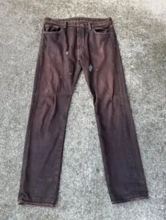 <古着>Levi's 501 後染め リメイク ブラウン