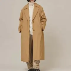 HYKE ハイク ロングトレンチコート ビッグフィット 1 BIG FIT - メルカリ