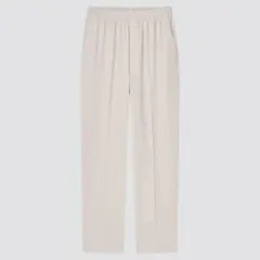 UNIQLO ワイドストレートパンツ　ナチュラル　XS