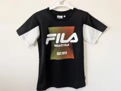 FILA キッズ Tシャツ 140cm ブラックのサムネイル