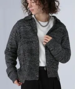 HARE メランジラメFITニットシャツ 完全完売品 美品のサムネイル