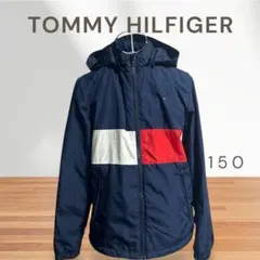 user_2d様ご依頼トミーヒルフィガー ナイロンジャケット 150 ネイビー