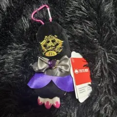 チャックスＧＰ　グルーミー 戦慄き　アームキーホルダー　ブラック　パープル