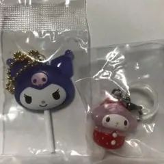 サンリオカラフルキャンディーチャーム　クロミ　いちごめじるし　マイメロ