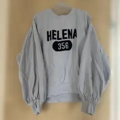 ブルー スウェット