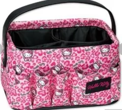 大人気完売品！着ぐるみアートキティ ピンク ヒョウ柄 仕切り付き収納ケース☆