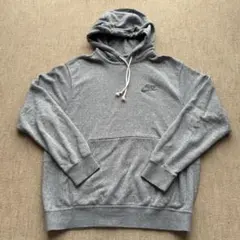 美品 NIKE ナイキ パーカー グレー M スウェット プルオーバー