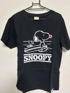 SNOOPY ブラック Tシャツ Mサイズ