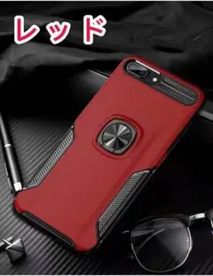 iPhone7plusケース リング付き iPhone8plusケース　スタンド