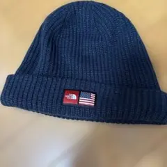 THE NORTH FACE ノースフェイス　アメリカ国旗　ネイビー ニット帽