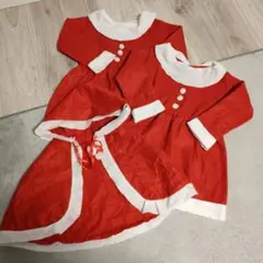 サンタワンピースとケープ、帽子★5着セット★
