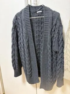 GU ニットカーディガン ネイビー、ベージュ Sサイズ　レディース