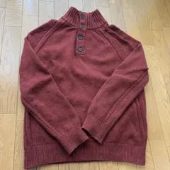 BANANA REPUBLIC バーガンディ ニットセーター L