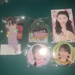 モバ 가챠 モーニング娘。 牧野真莉愛 缶バッジ ステッカー アクキー
