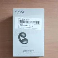 QCY Crossky C30 BLACK イヤーカフ型イヤホン