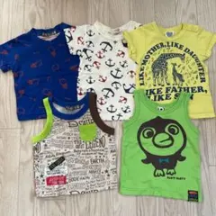 サイズ 80cm 夏服 セット 半袖Tシャツ タンクトップ キッズ ベビーのサムネイル