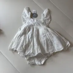baby GAP ホワイトロンパース 90cm 2点セット