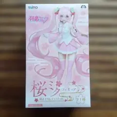 TAITO 初音ミク 桜ミクフィギュア 猫下ろしイラストver. 1105