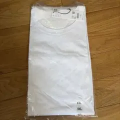 +J スーピマコットン　リラックスフィット　Tシャツ　白　XXLサイズ