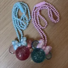 ディズニー ミニー 光るおもちゃ ペンダント ネックレス LEDライト