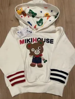 ミキハウス　フード付きパーカー　90