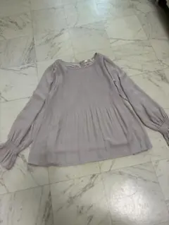 春夏　ブラウス　着痩せ　GLACIER honeys ラベンダーのサムネイル