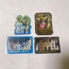 ジョジョ シークレット有 ジョナサン ディオ ツェペリ 箔押しステッカー