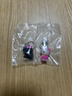 【ハローキティー】めじるしアクセサリー　2点セット