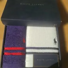 Ralph Lauren　ラルフローレン　フェイスタオルセット　クラシックコード
