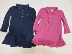 Ralph Lauren ポロワンピース 2点セット 12Mと18Mのサムネイル