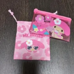 レア 平成レトロ】マイメロディ クリアポーチ サンリオ My Melody