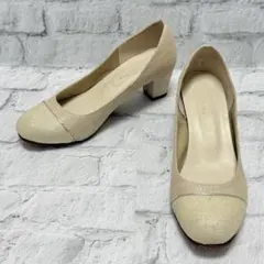 JELLY BEANSブロックヒールパンプス23.5cm