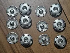 金属製スナップボタン 6個セット