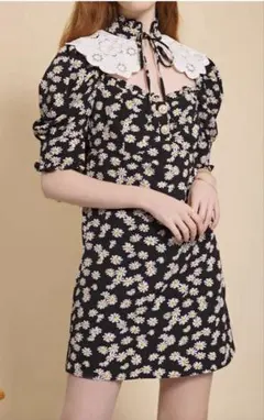 sister jane 花柄ワンピース　フリル