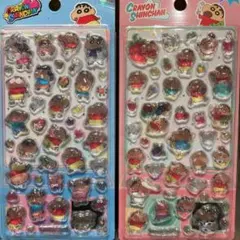 正規品　クレヨンしんちゃん 3D浮貼シールセット SL-BUU-01