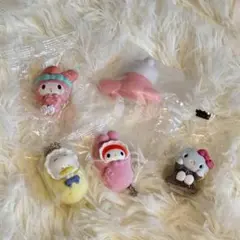 サンリオ ガチャ ペックル　マイメロ キティ 5点セット