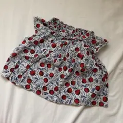 ボンポワン　半袖ブラウス　70.80.90cm