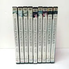 新世紀エヴァンゲリオン　DVD　Vol.1～8　旧劇場版　9点セット　※4巻抜け