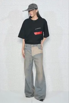 【未使用】MATTER MAKERS ワイドレッグ ジーンズ