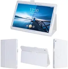1点限り⭐️Lenovo 10.1インチ タブレットケース ホワイト